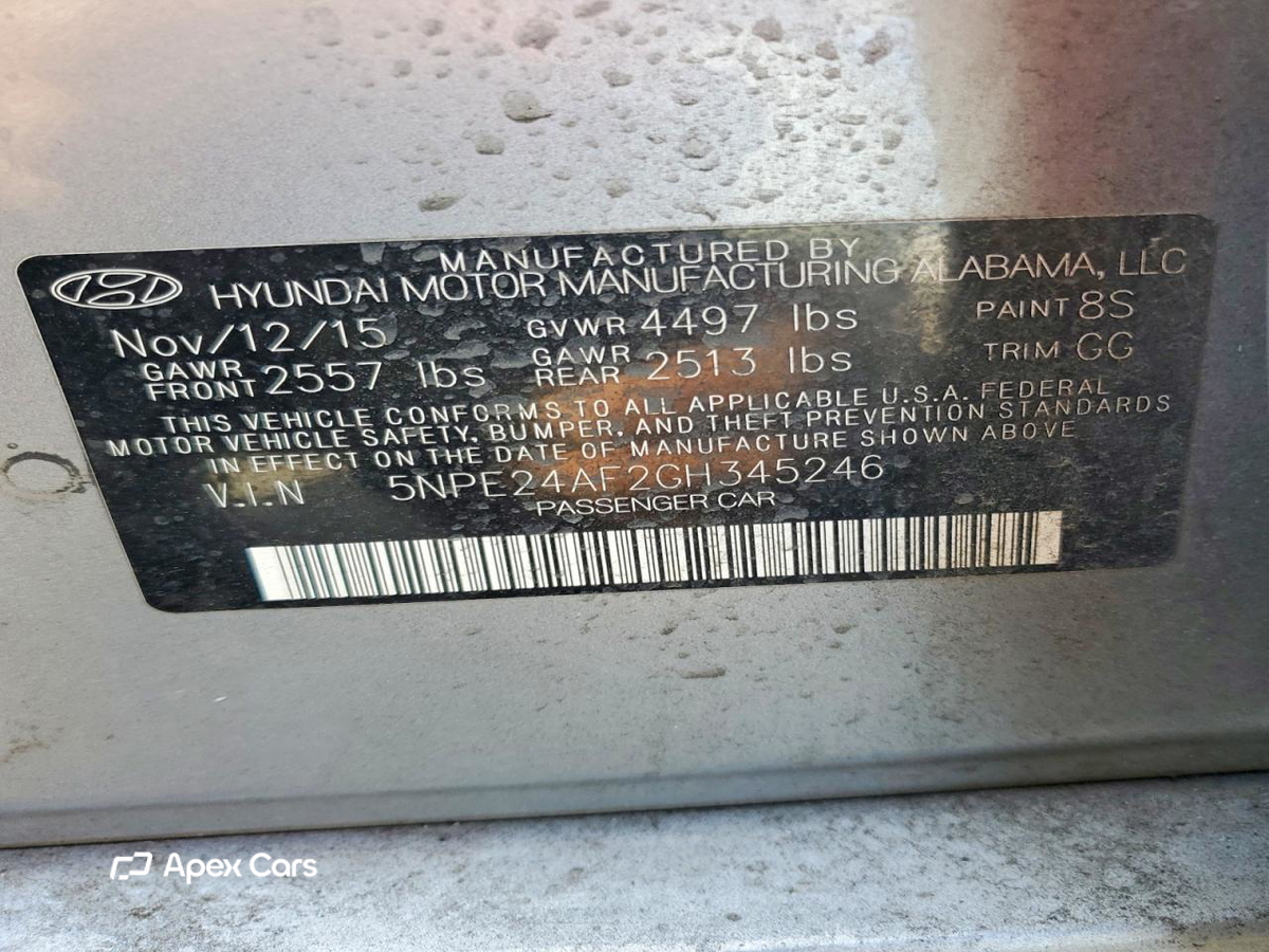 Hyundai Sonata 2016