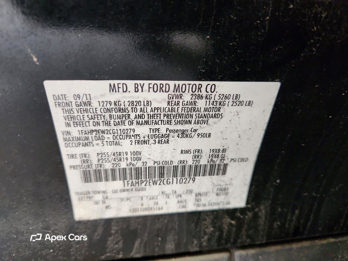 Ford Taurus 2012