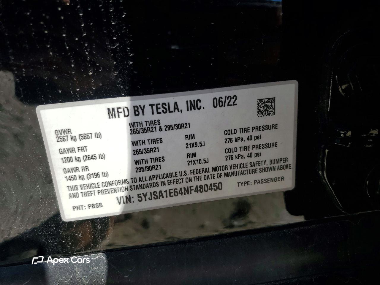 Tesla Model S 2022