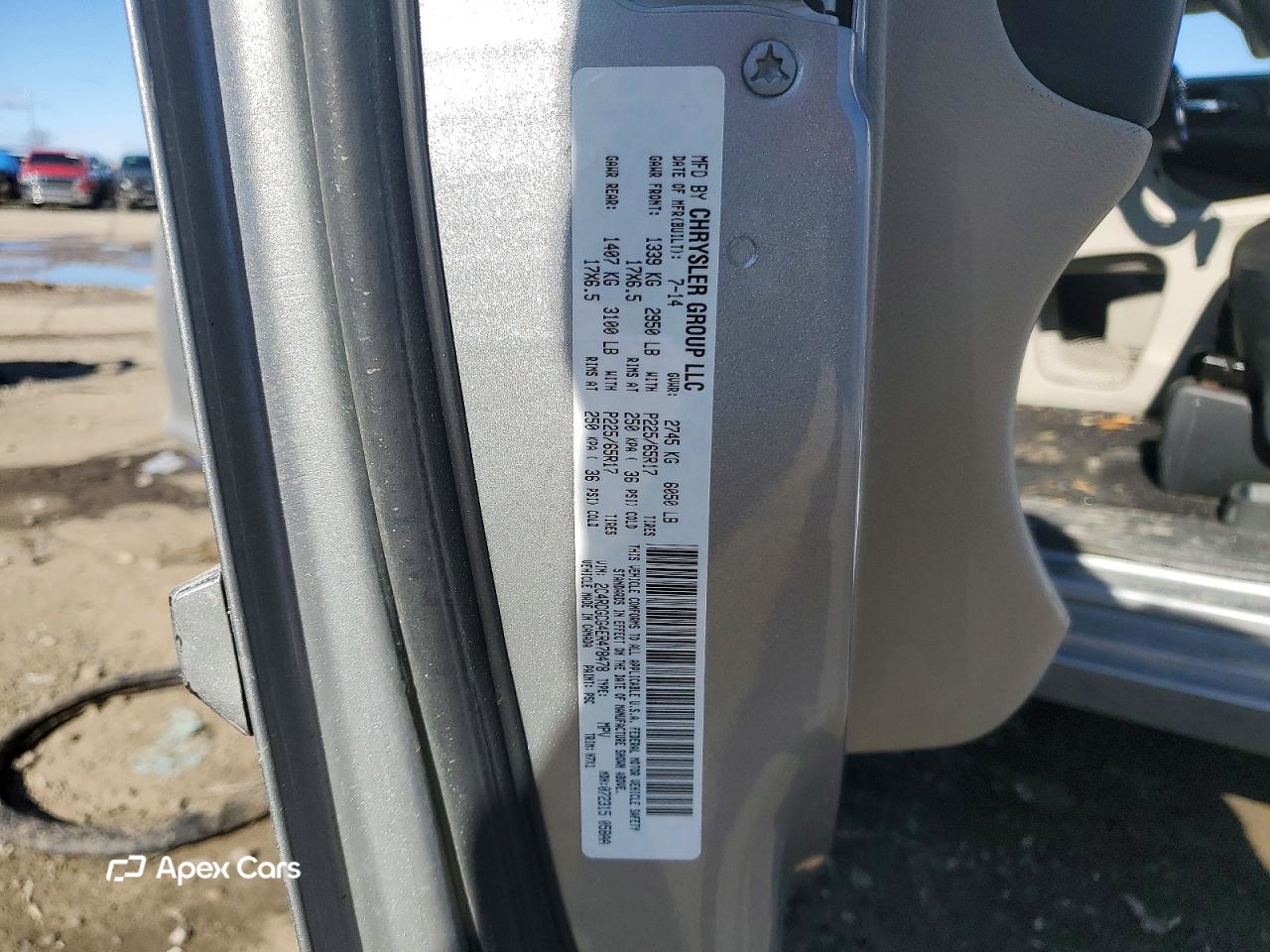 Dodge Caravan 2014