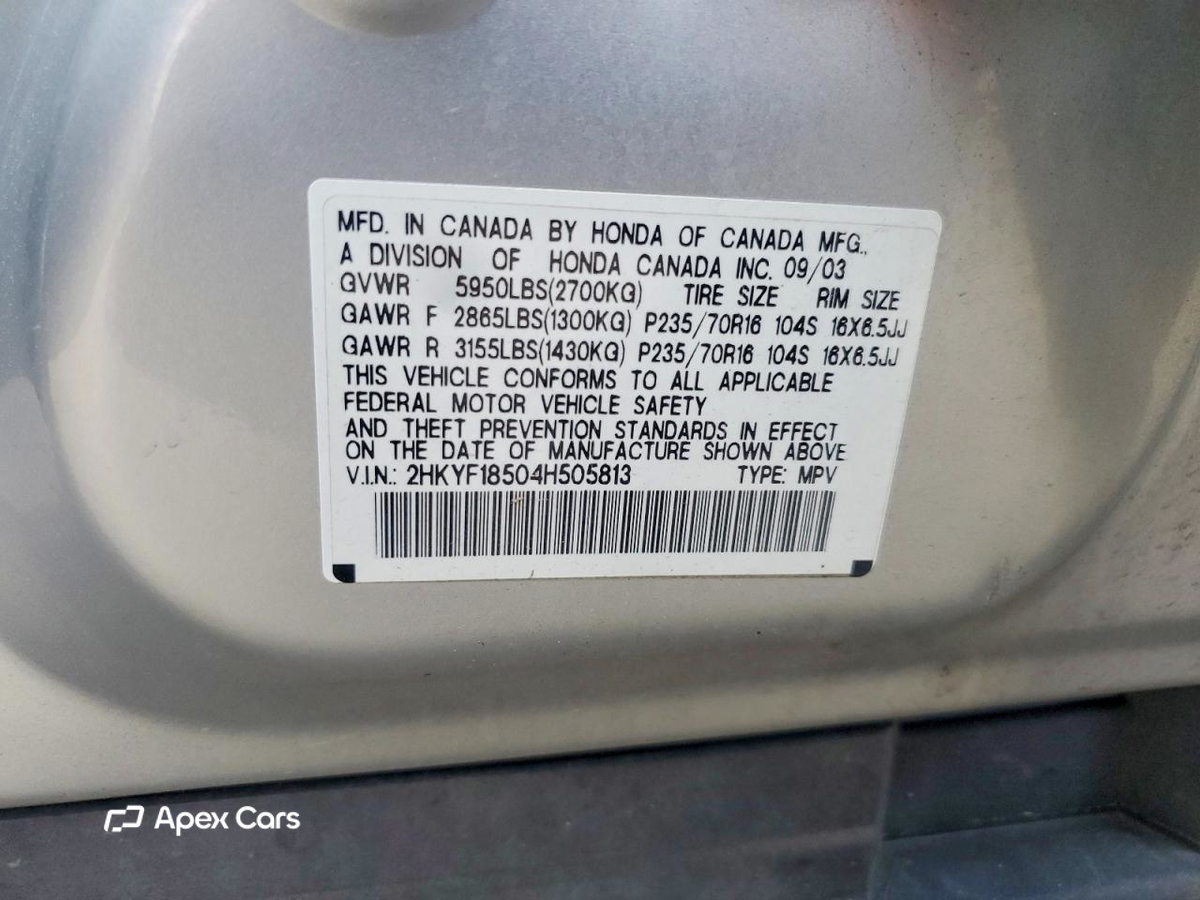 Honda Pilot 2004