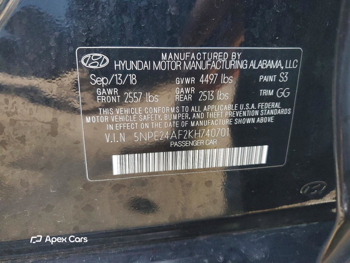 Hyundai Sonata 2019