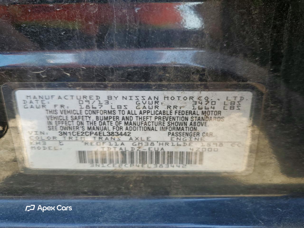 Nissan Versa 2014
