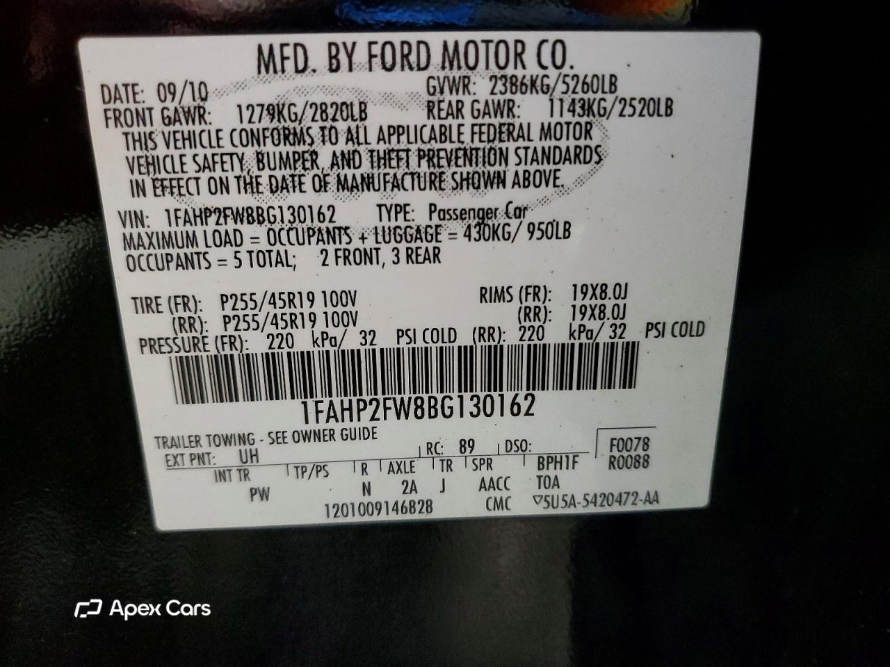Ford Taurus 2011