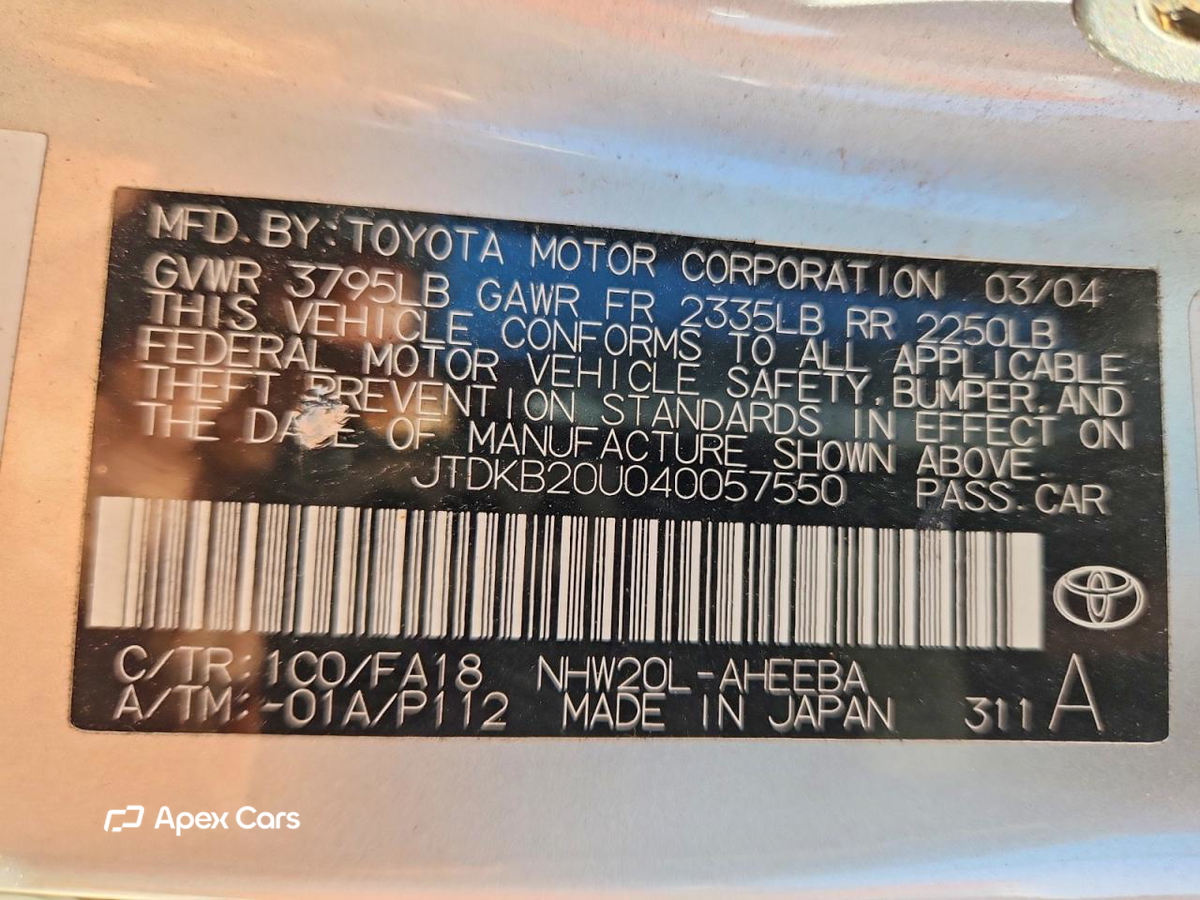 Toyota Prius 2004