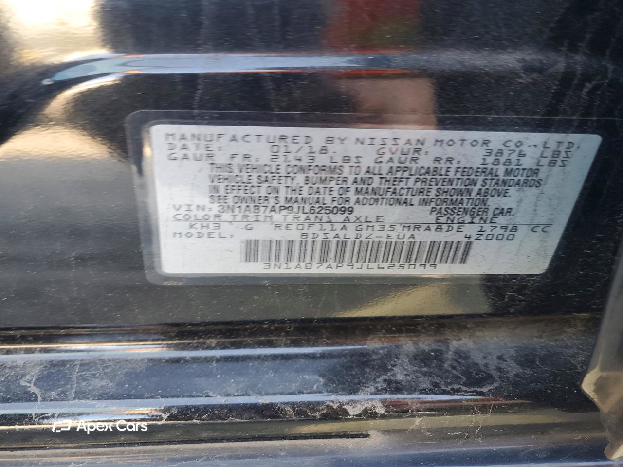 Nissan Sentra 2018