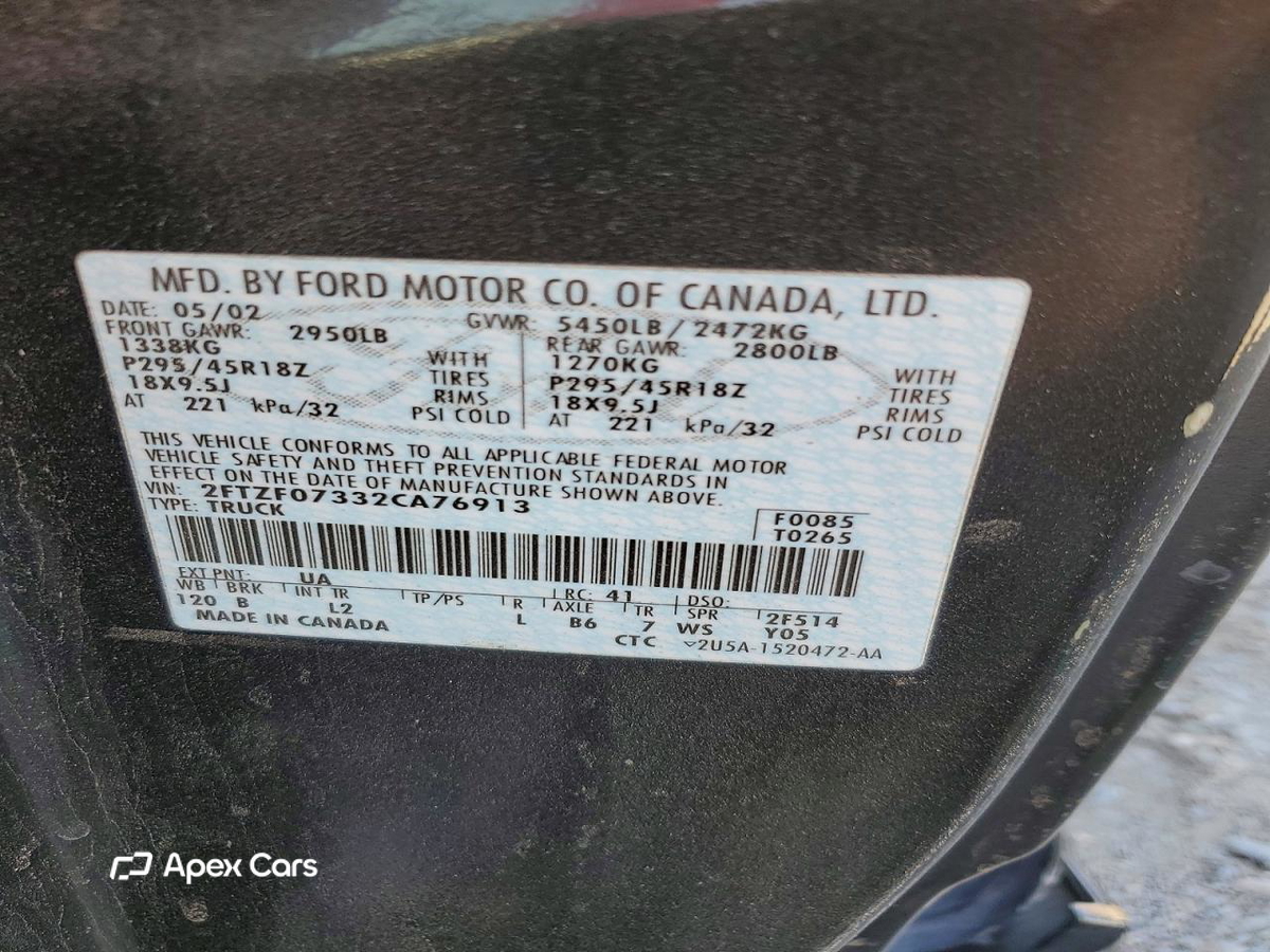 Ford F-150 2002