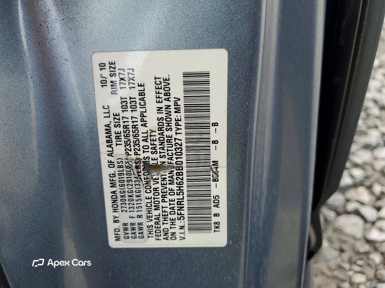 Honda Odyssey 2011