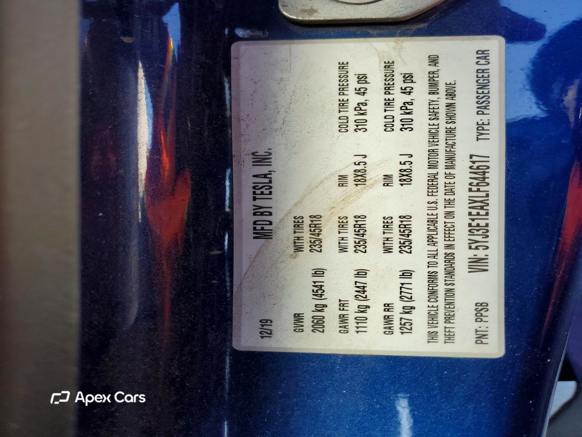 Tesla Model 3 2020