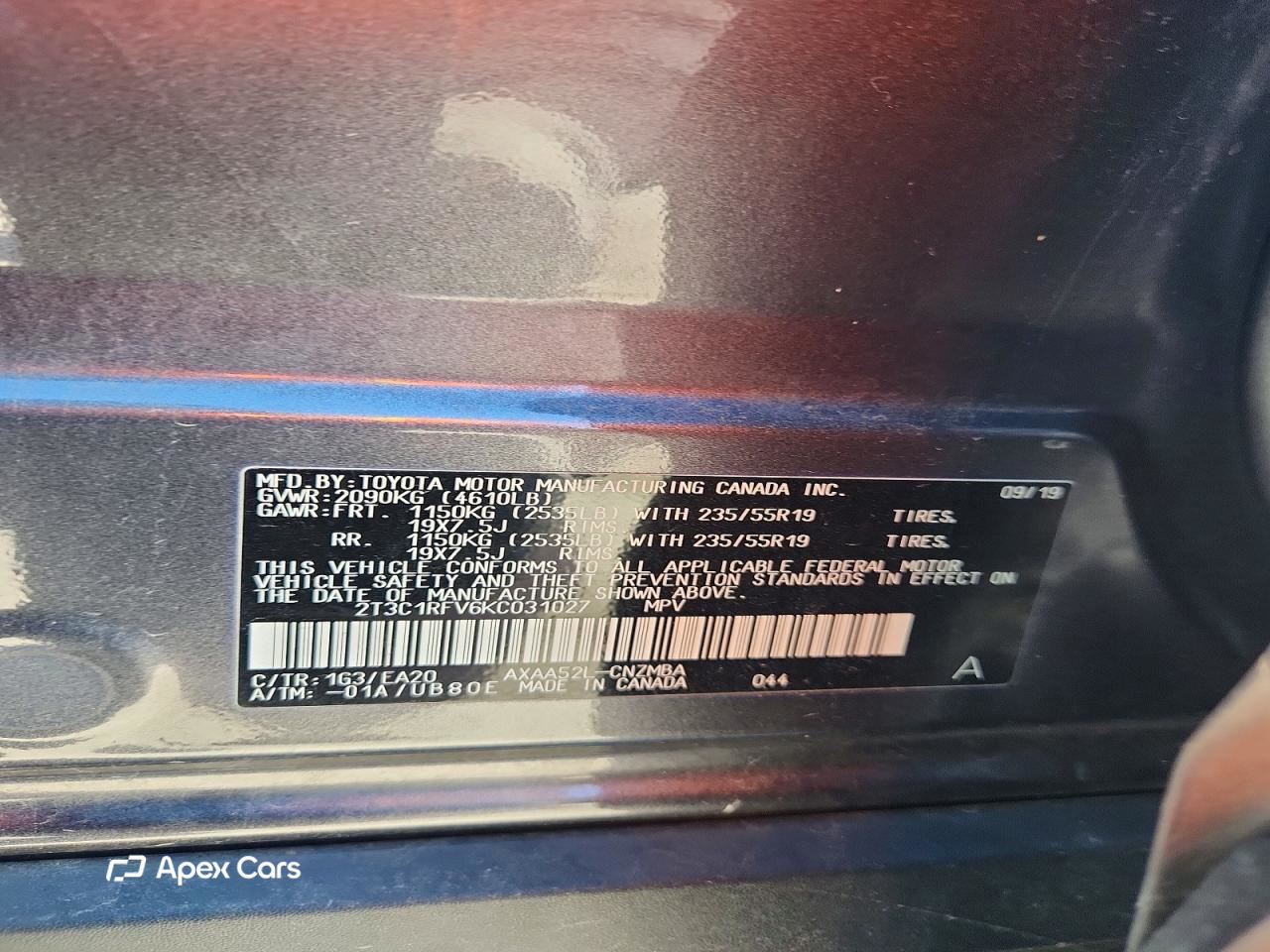Toyota RAV 4 2019
