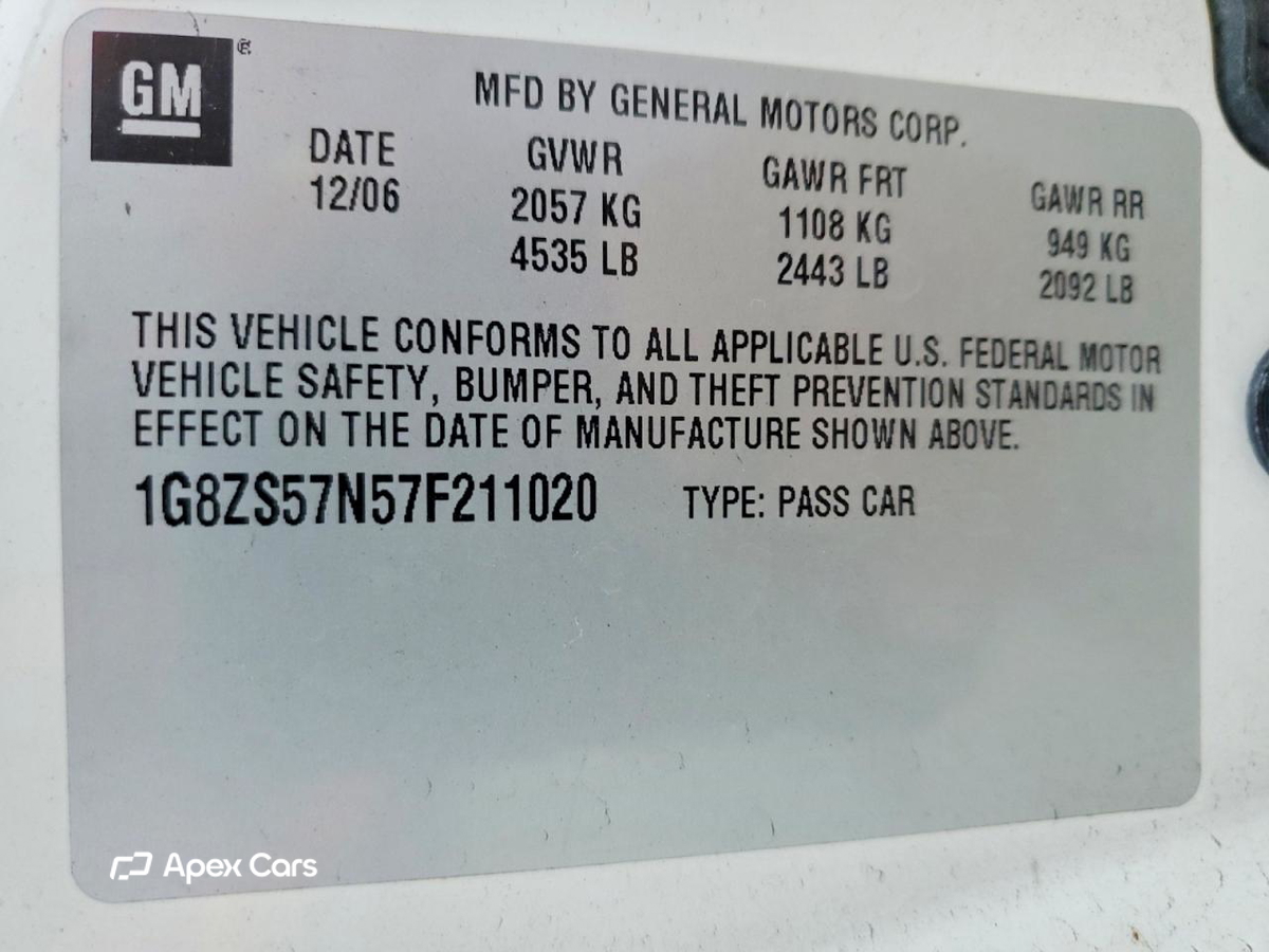 Saturn Aura 2007