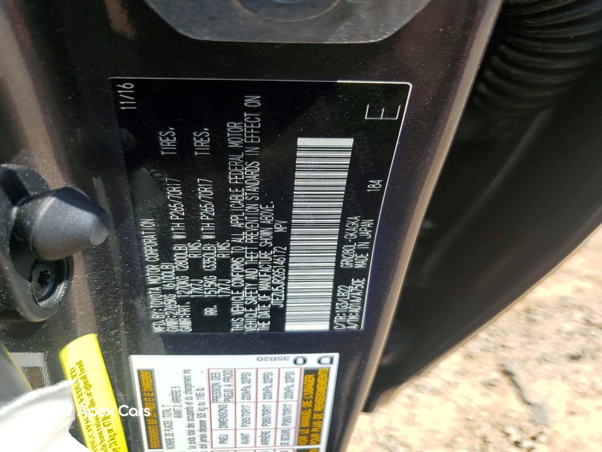 Toyota 4Runner 2016