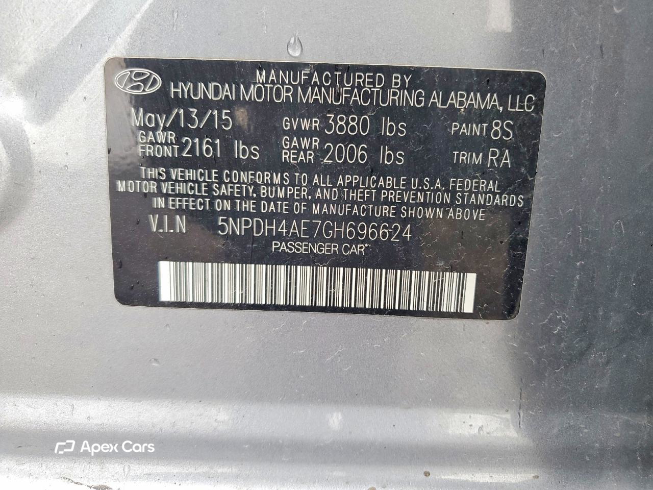 Hyundai Elantra 2016