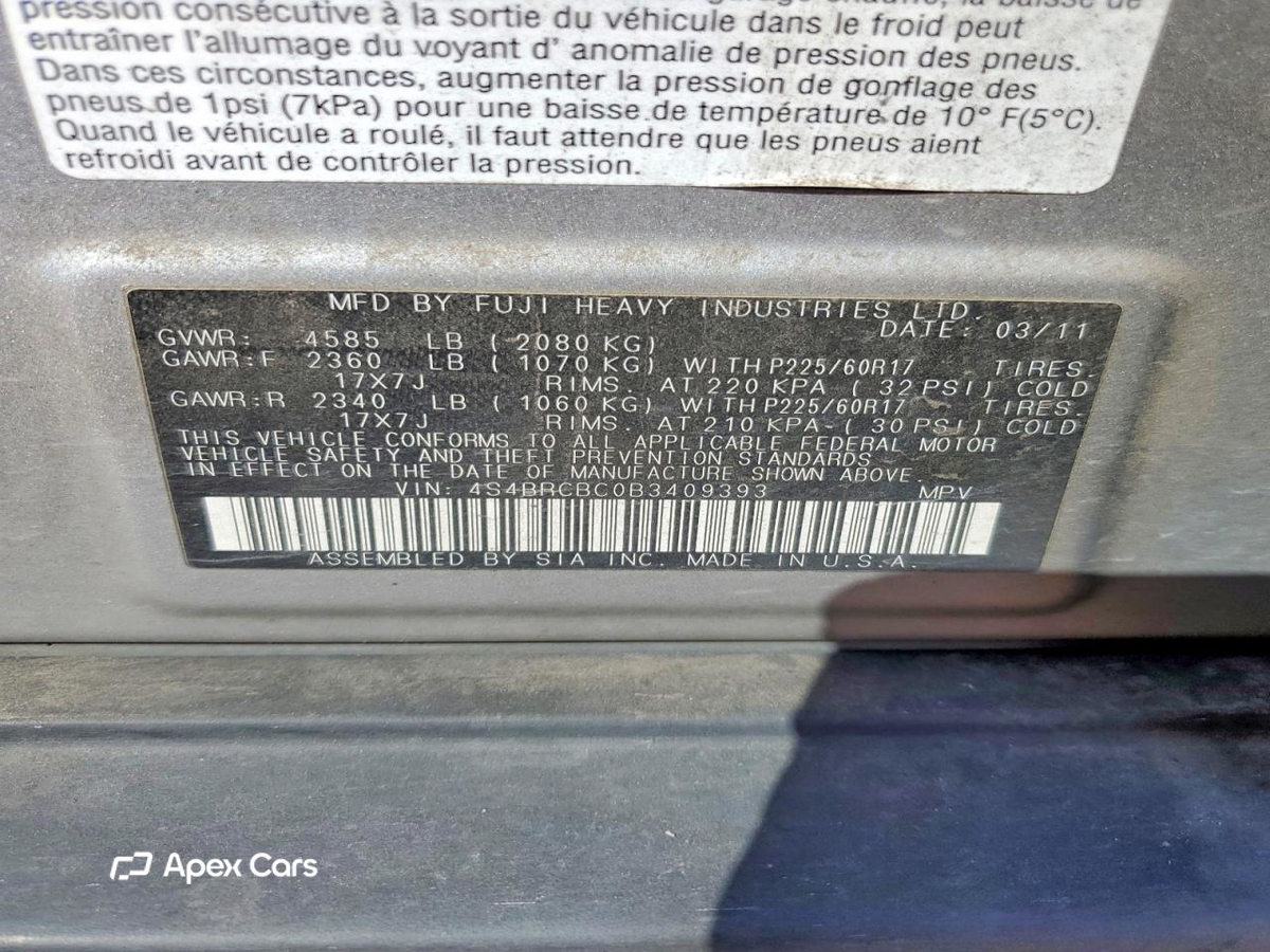 Subaru Outback 2011