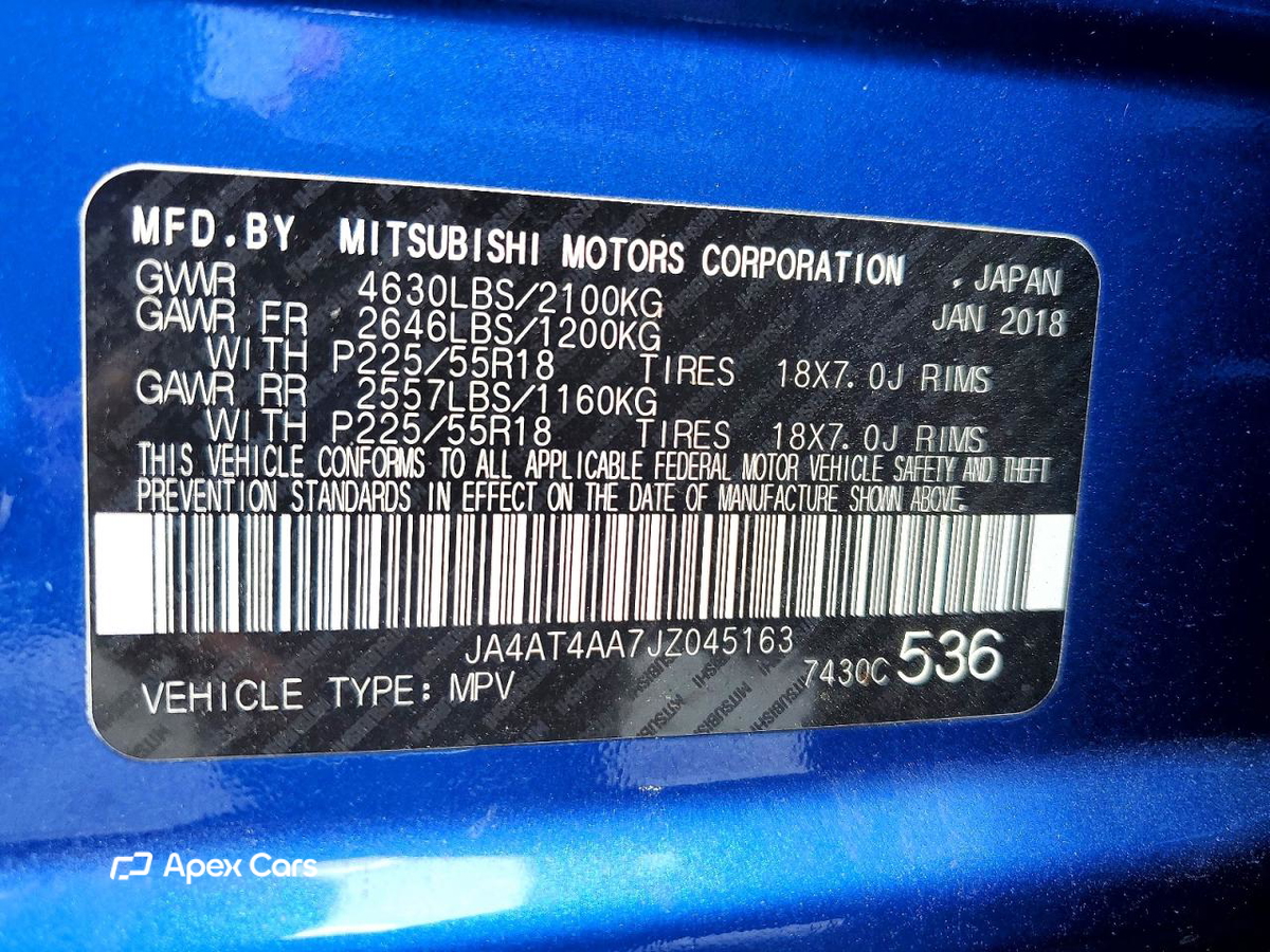 Mitsubishi Eclipse 2018