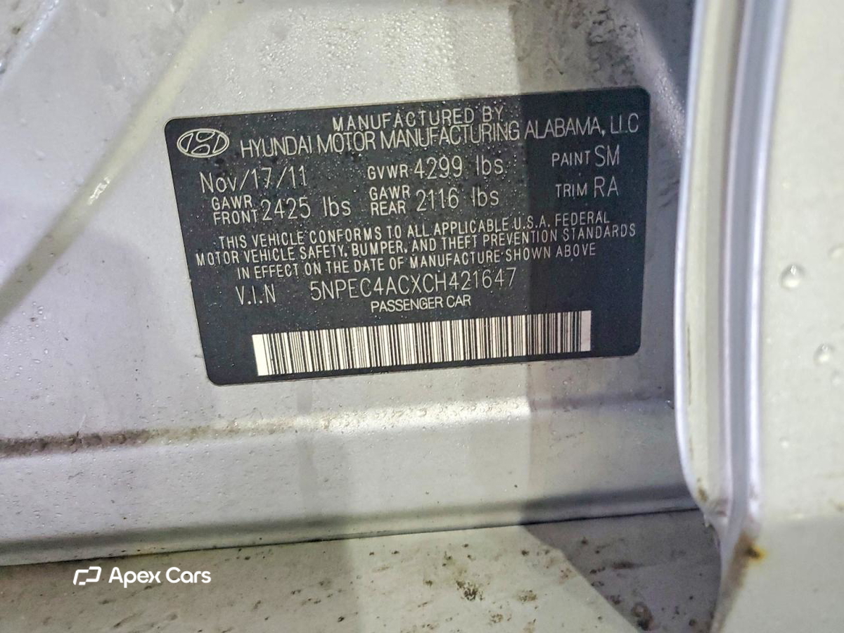 Hyundai Sonata 2012