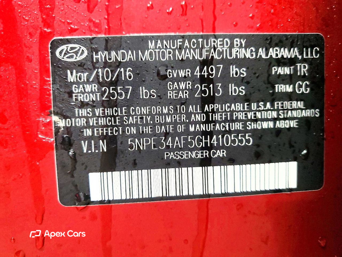 Hyundai Sonata 2016