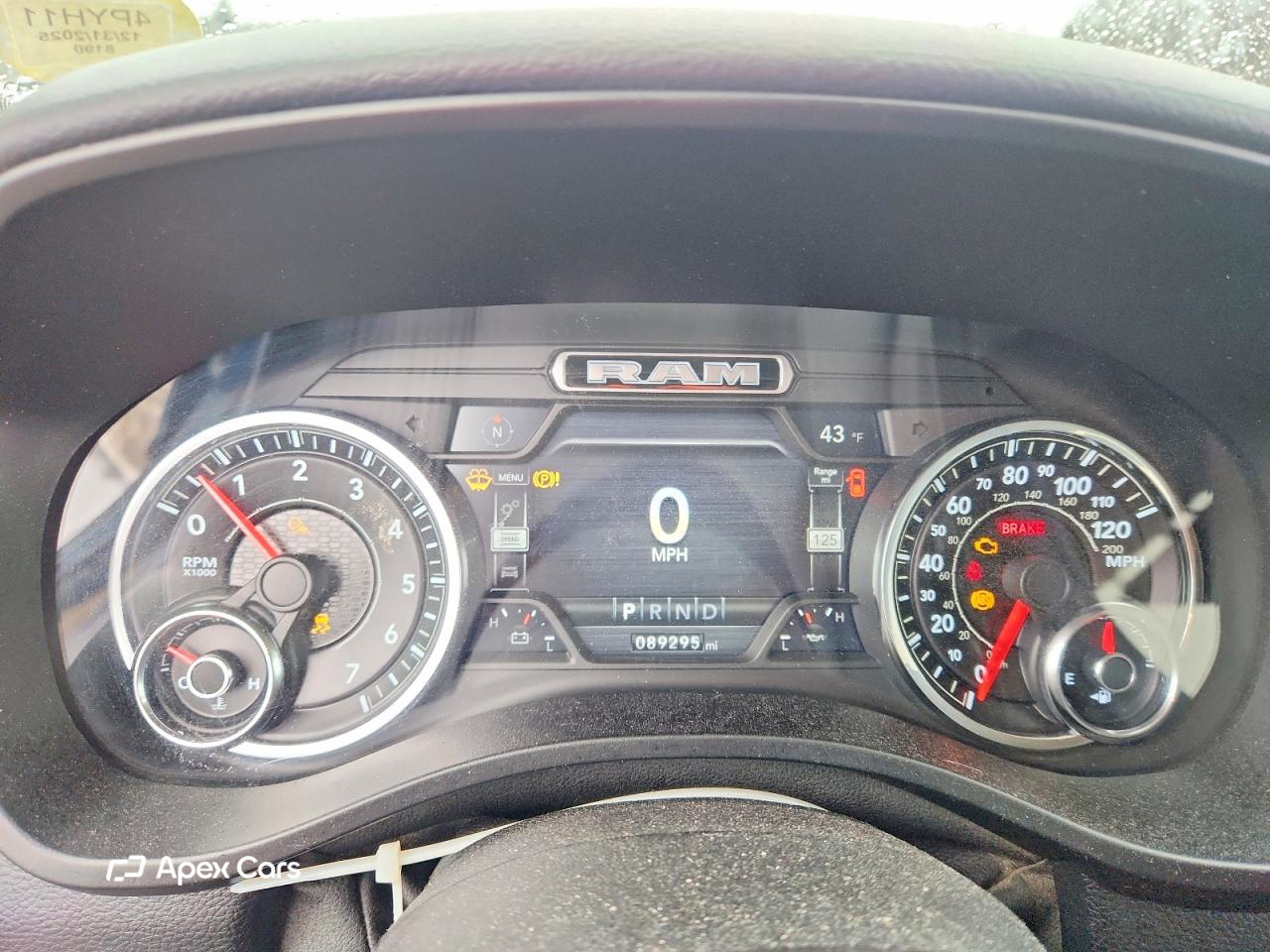 RAM 1500 2019