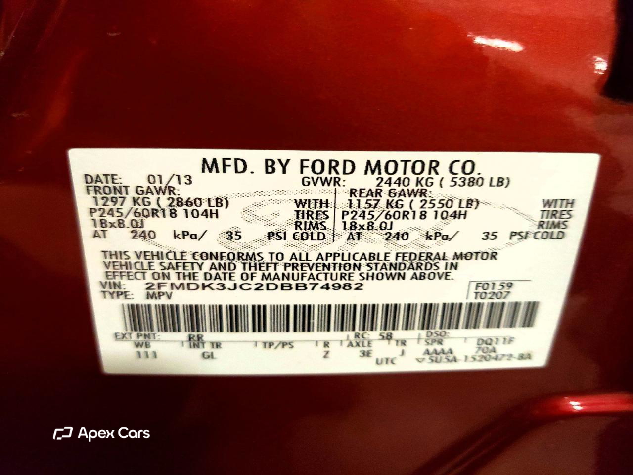 Ford Edge 2013