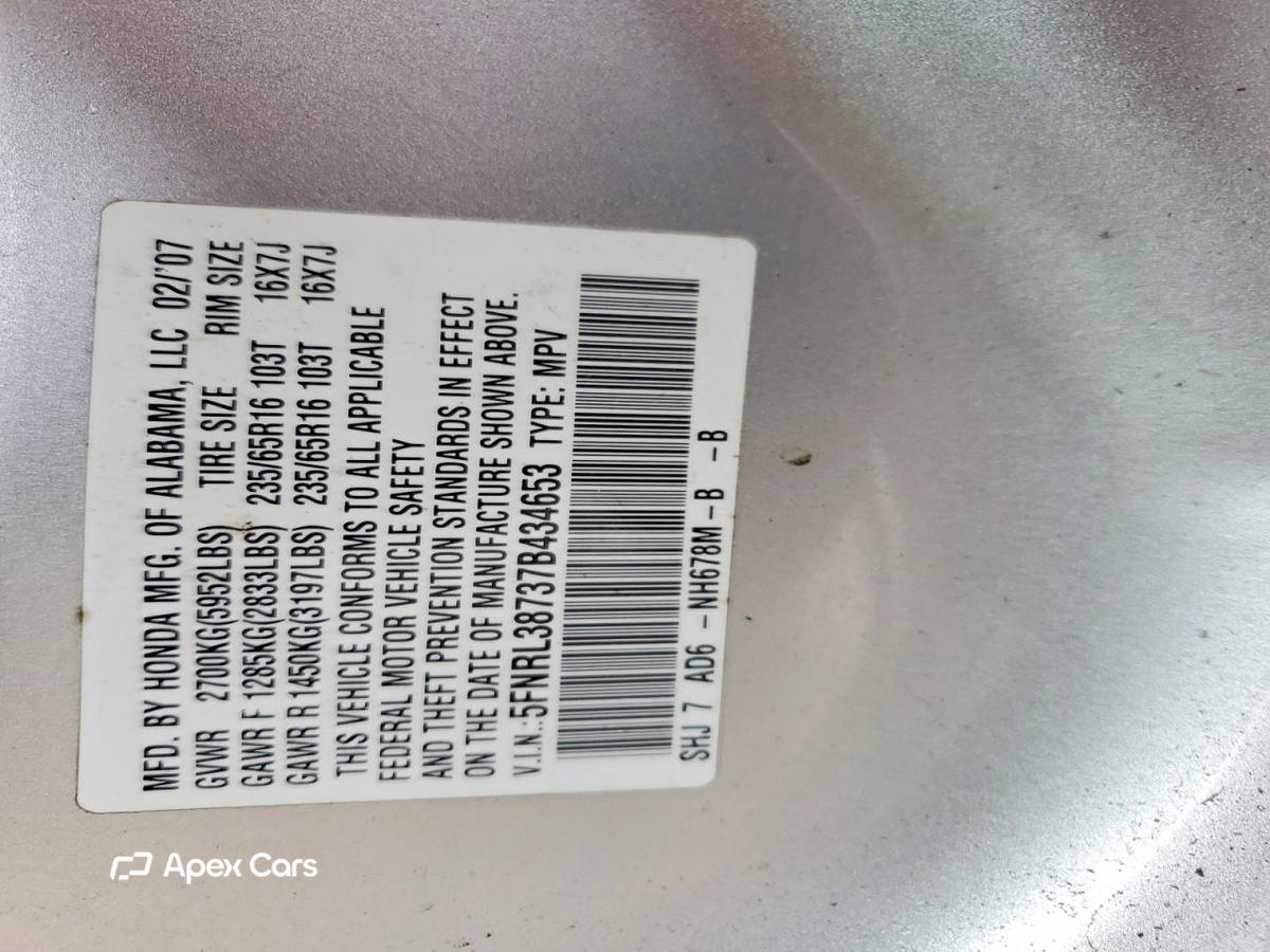 Honda Odyssey 2007