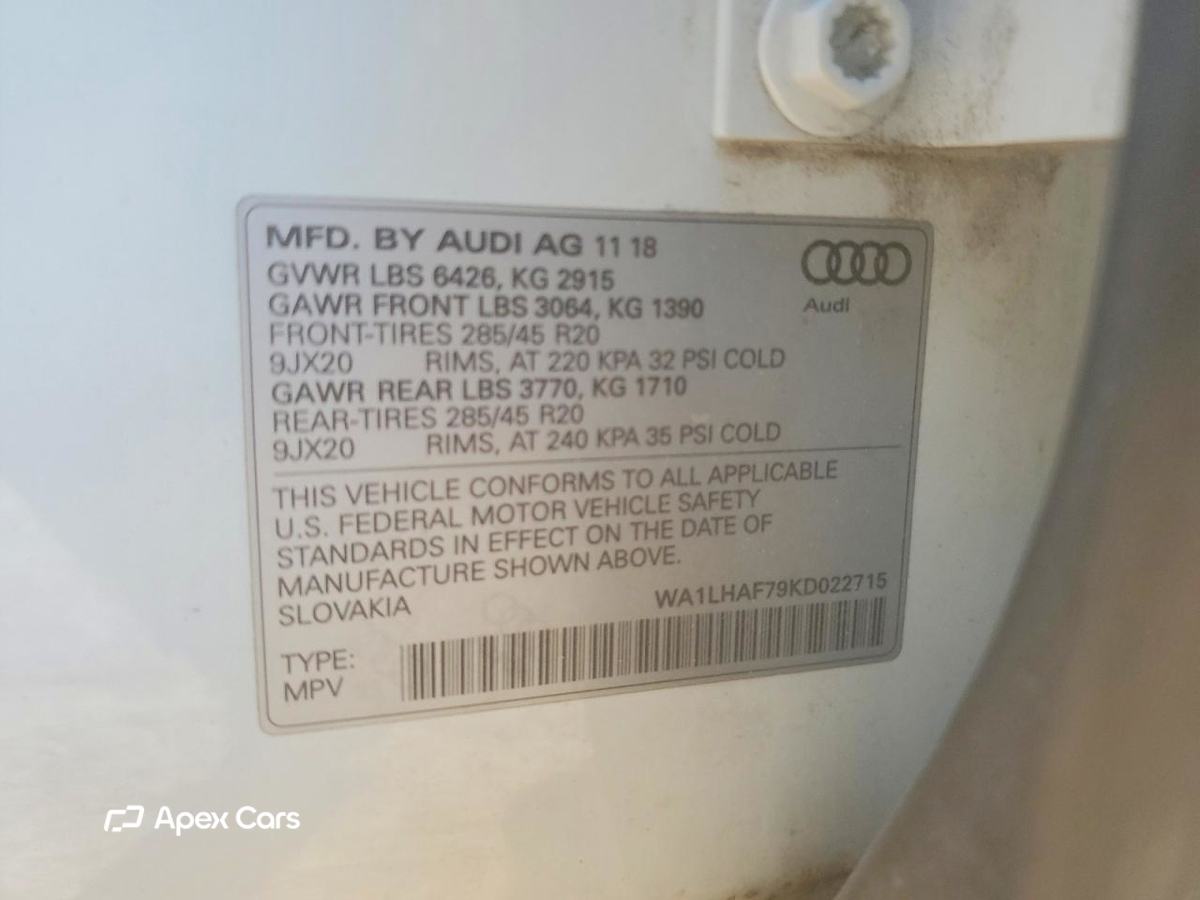 Audi Q7 2019