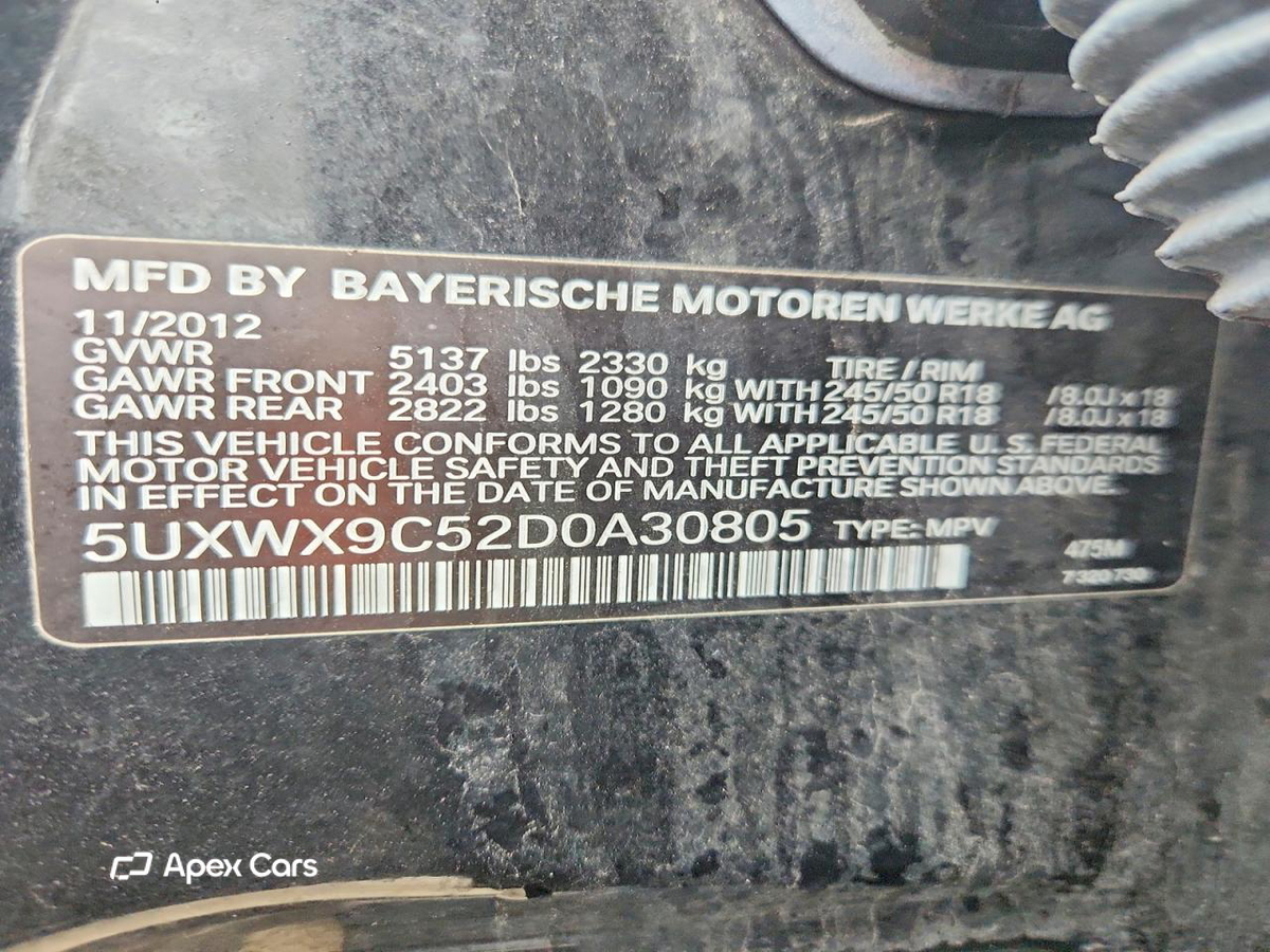 BMW X3 2013