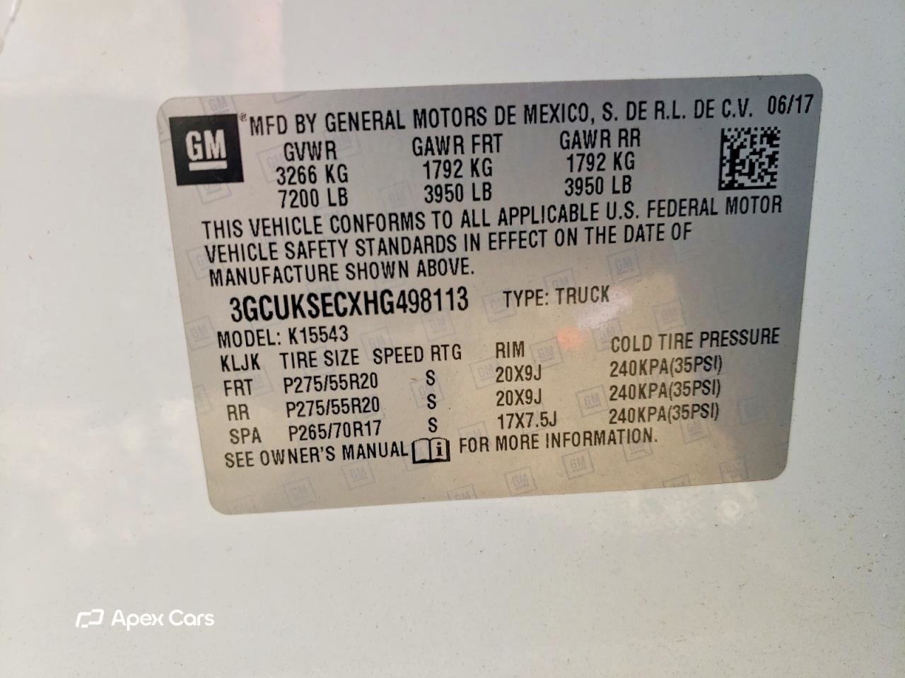 Chevrolet Silverado 2017