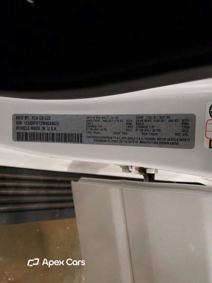 RAM 1500 2021