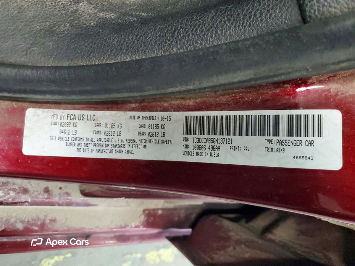 Chrysler 200 2016