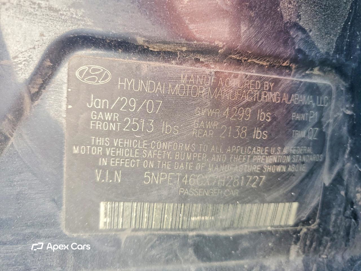 Hyundai Sonata 2007