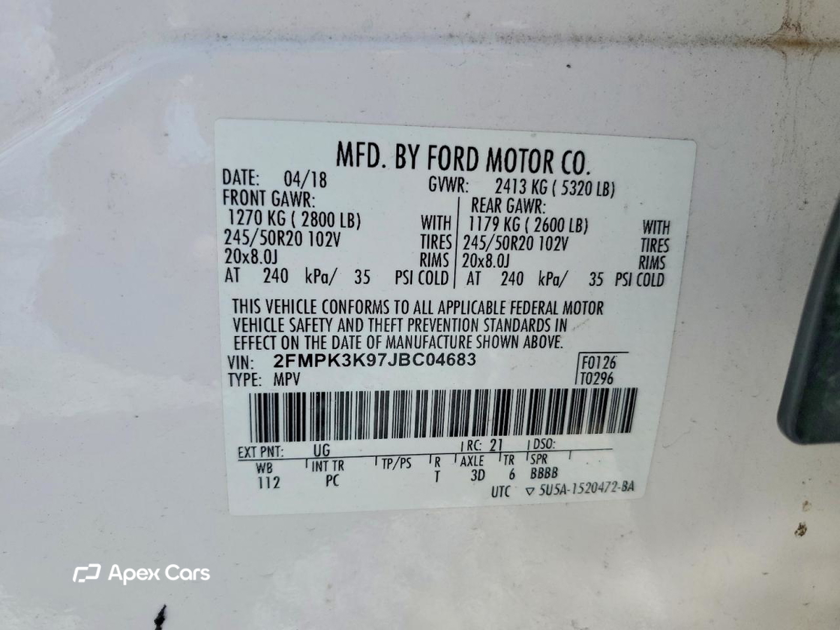 Ford Edge 2018