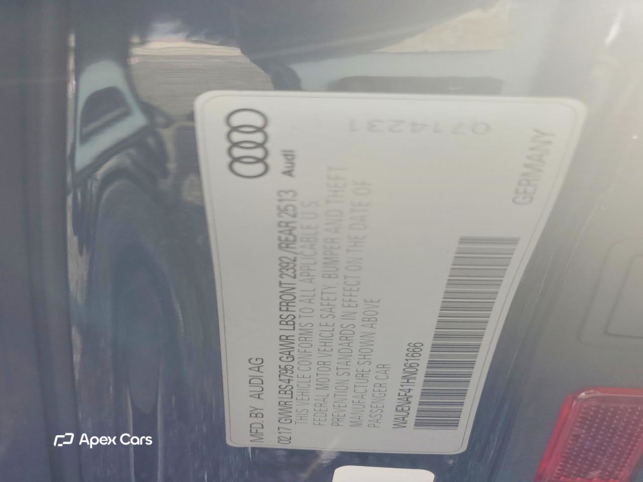Audi A4 2017