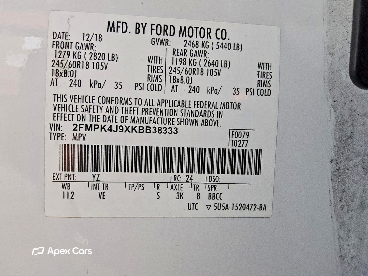 Ford Edge 2019