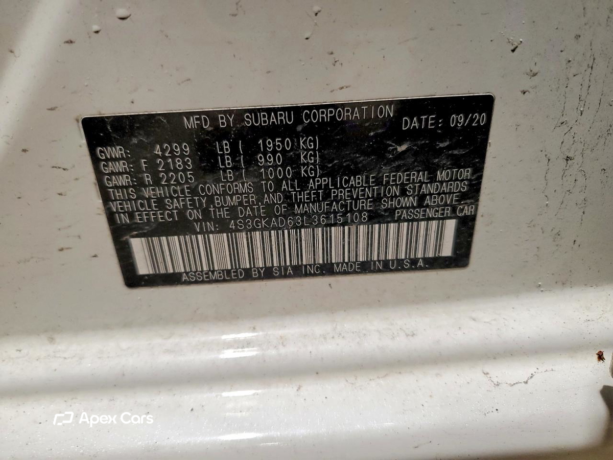 Subaru Impreza 2020