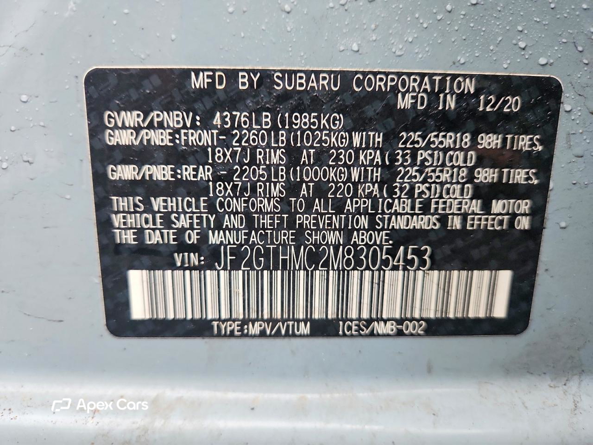 Subaru XV 2021