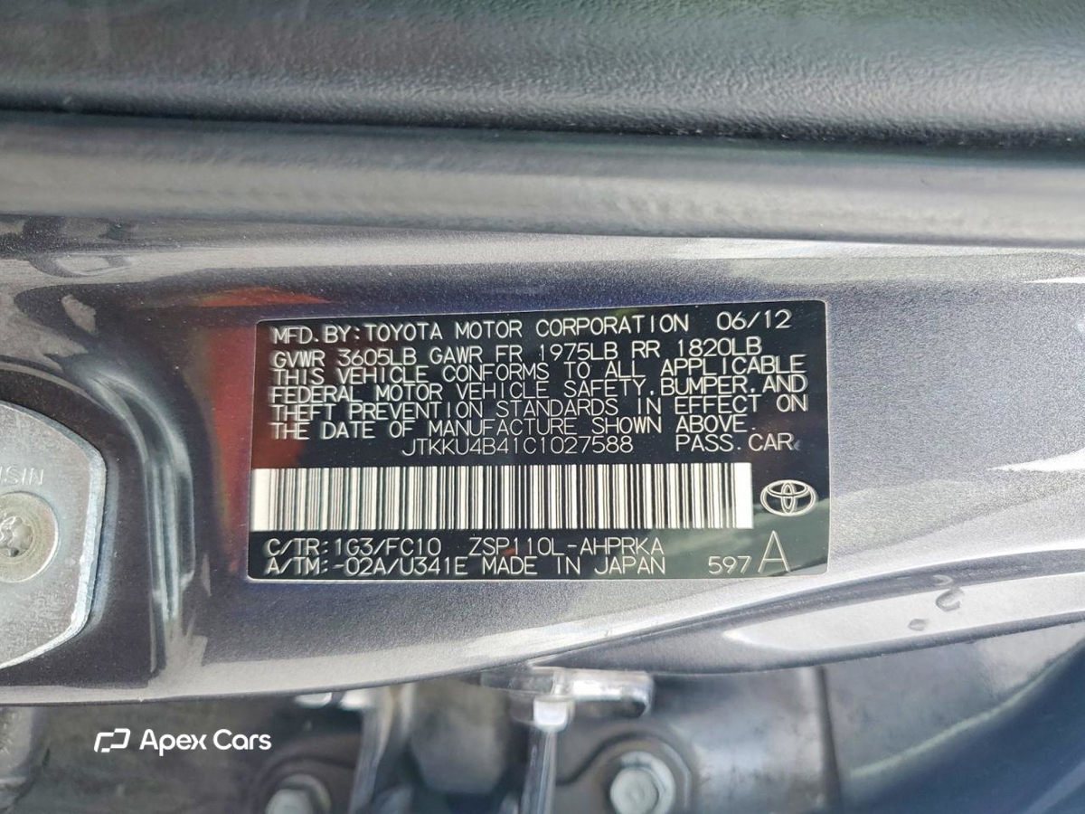 Scion xD 2012