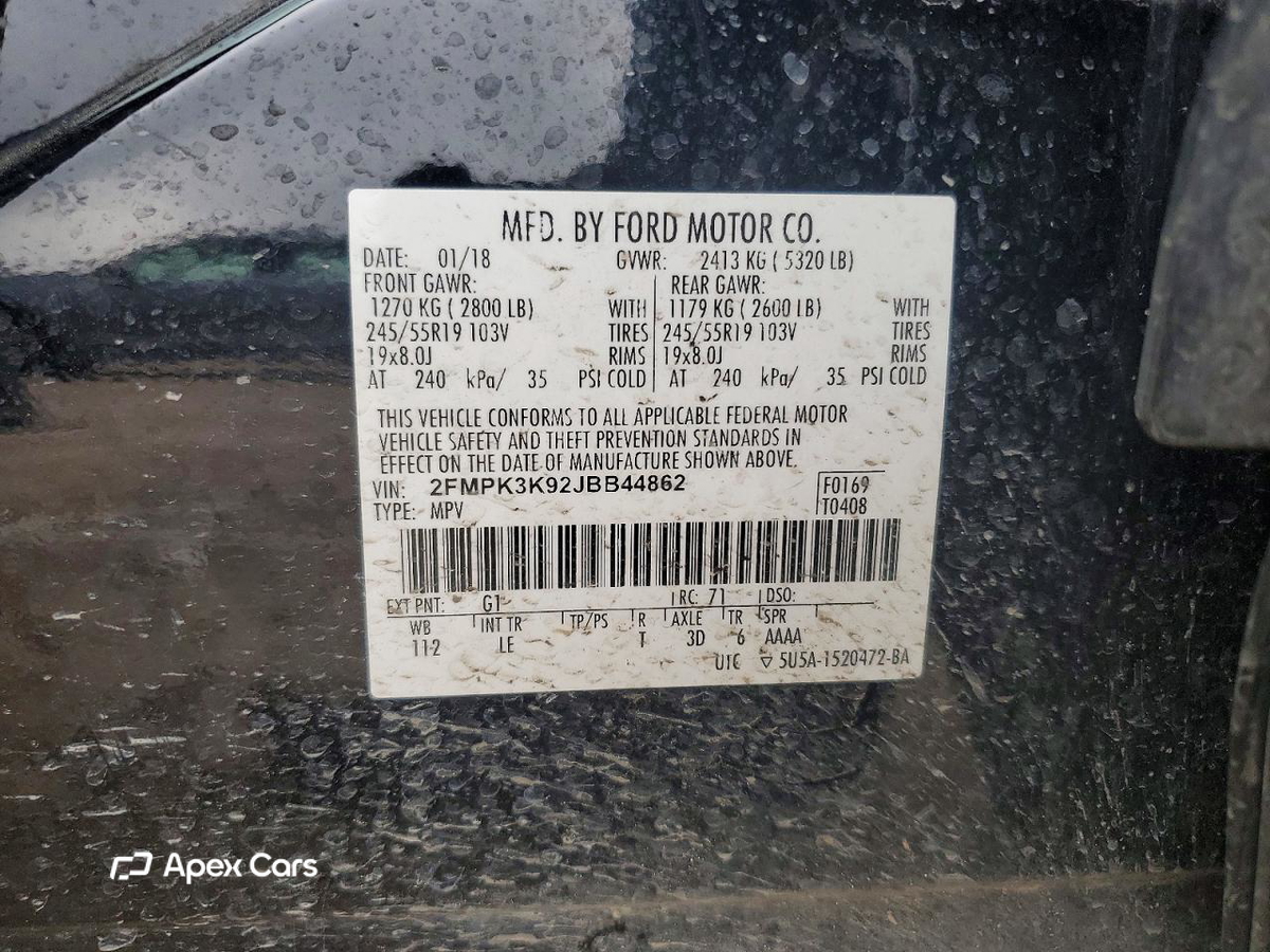 Ford Edge 2018