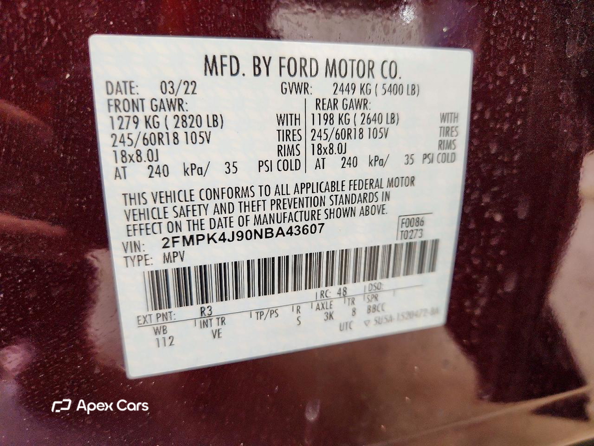 Ford Edge 2022