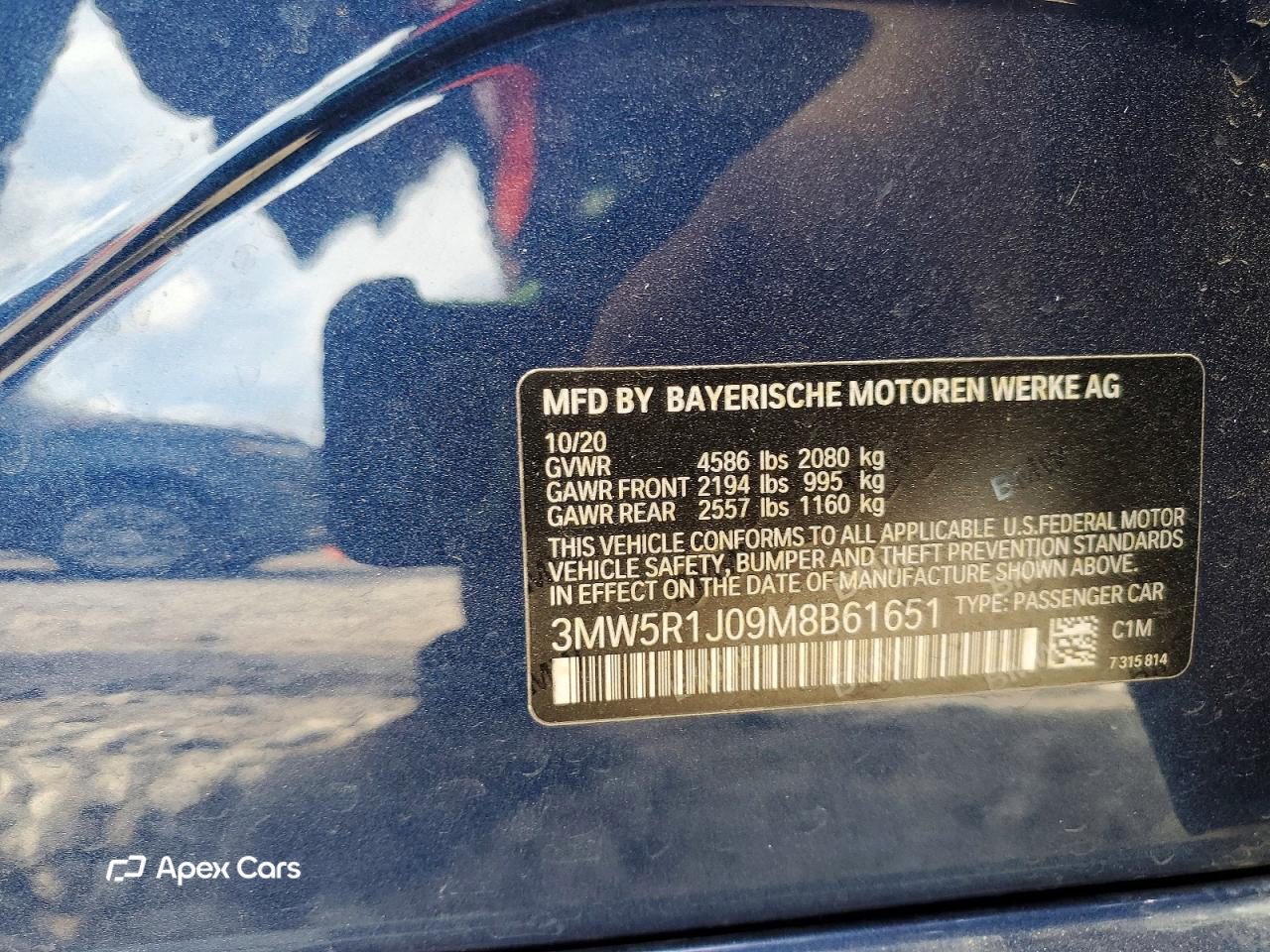 BMW Series 3 2021
