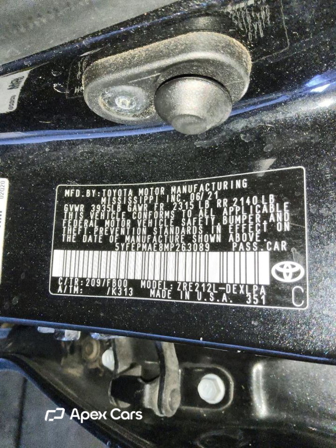 Toyota Corolla 2021