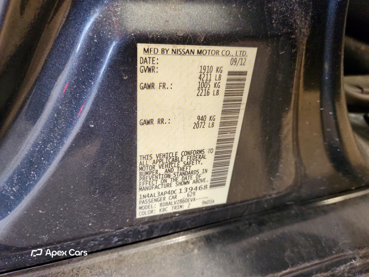 Nissan Altima 2013
