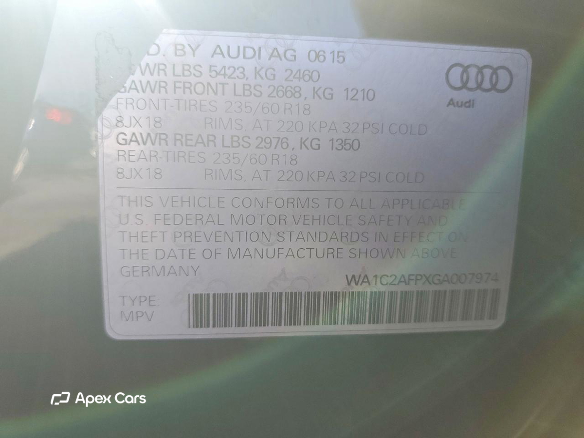 Audi Q5 2016
