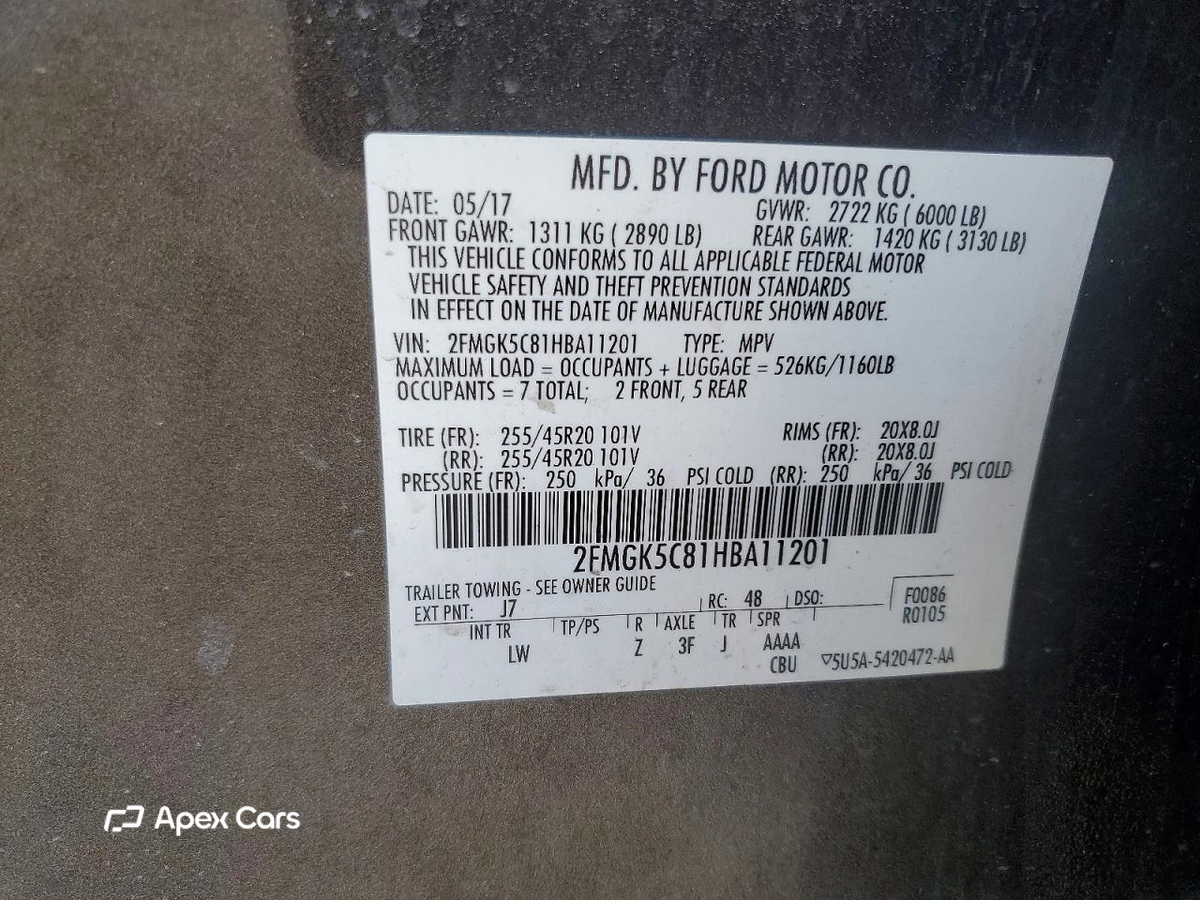 Ford Flex 2017