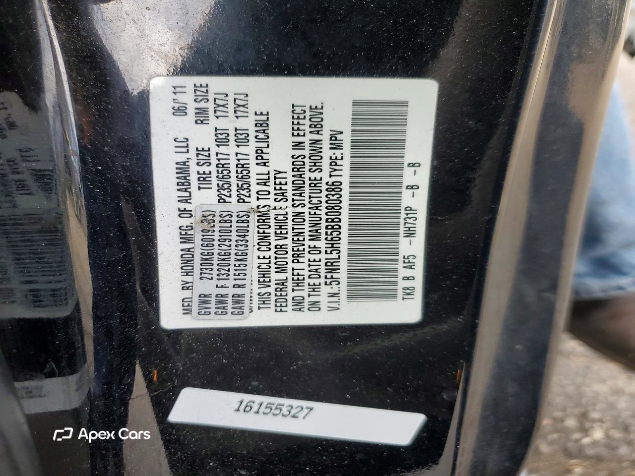 Honda Odyssey 2011