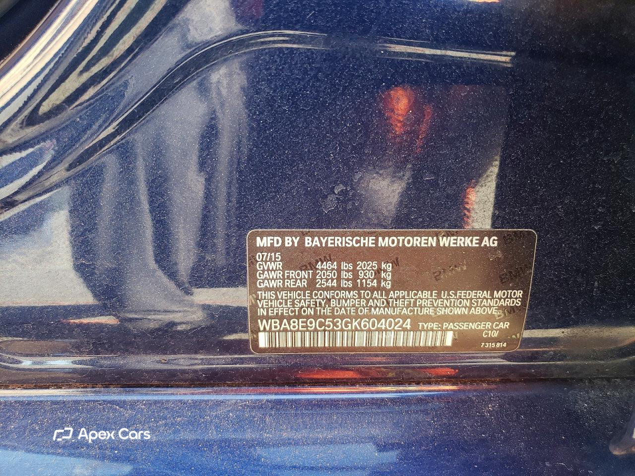 BMW Series 3 2016