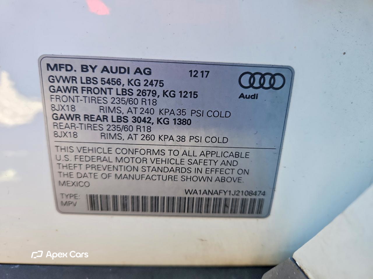 Audi Q5 2018