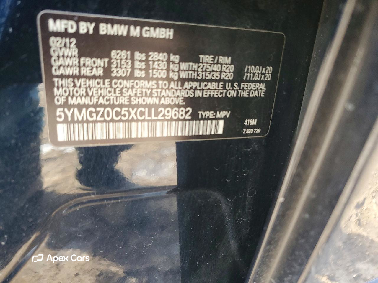 BMW X6 2012