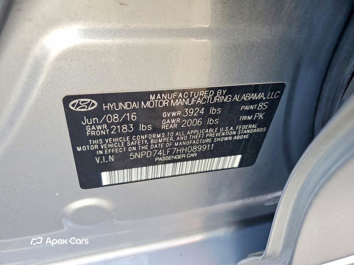 Hyundai Elantra 2017
