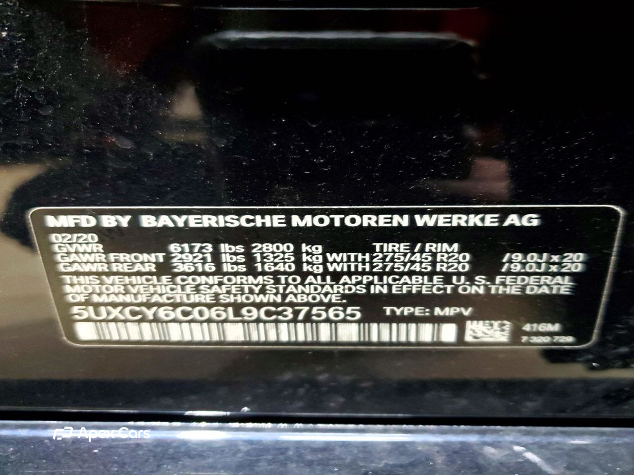 BMW X6 2020