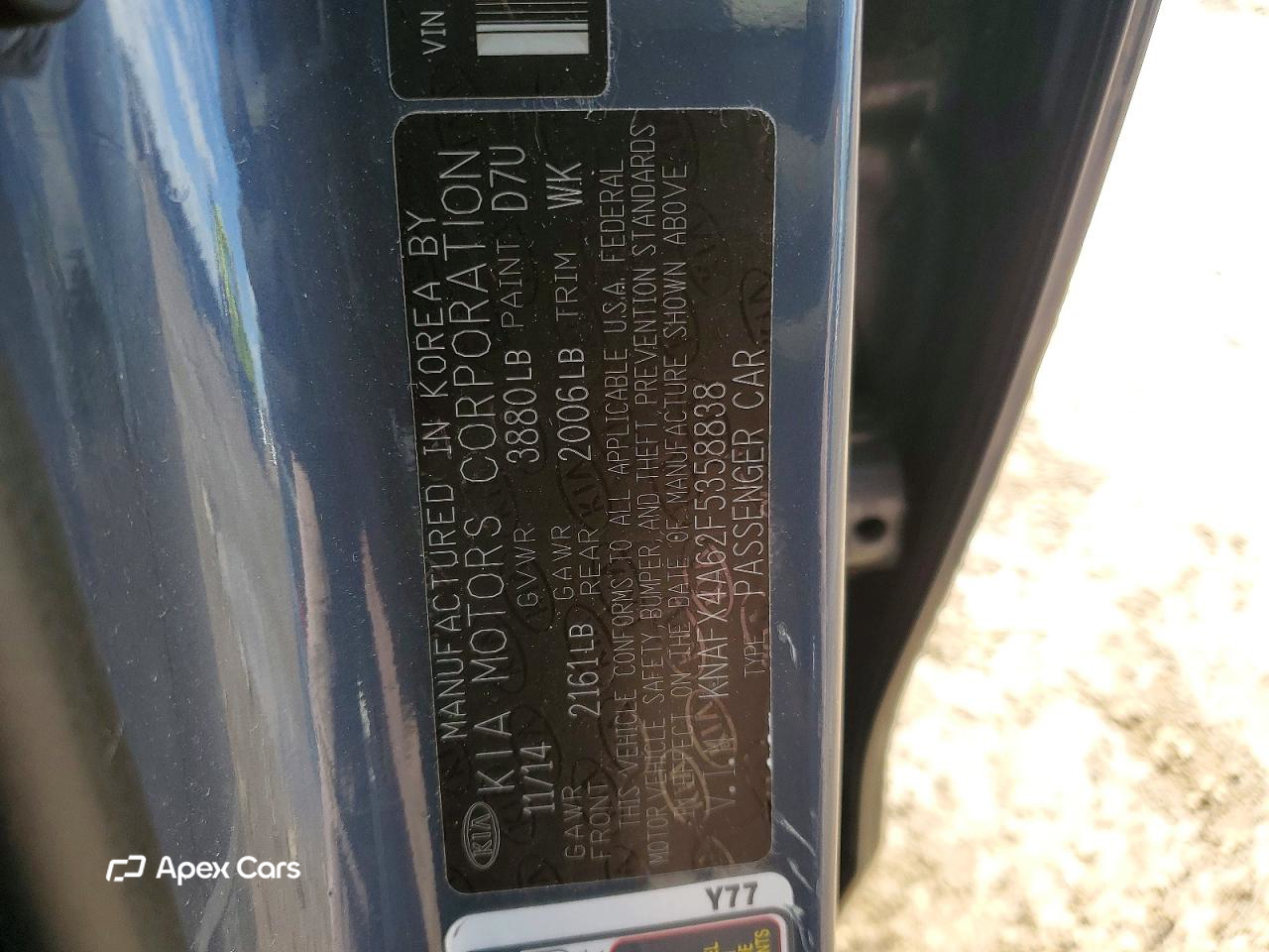 Kia Forte 2015
